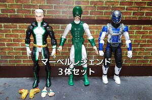 ハズブロ　マーベル　レジェンド　３体セット　ゴライアス　カーナック　マーベルボーイ