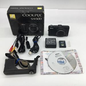 ニコン Nikon デジタルカメラ COOLPIX S9300 バッテリーチャージャー 専用カメラカバー・元箱付属 動作OK