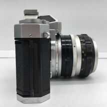 Nikon Nikomat FT 非Ai NIKKOR-S Auto F1.4 50mm ニコン ニコマート 一眼レフ フィルム カメラ ケース付 動作未確認_画像8
