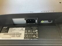 YK8224 未使用保管品 27インチ液晶モニター acer KA270H 箱付 通電確認済 現状品 1120_画像8