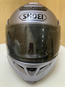 YK7221 SHOEI MULTITEC フリップアップ フルフェイスヘルメット サイズ不明 現状品 1009