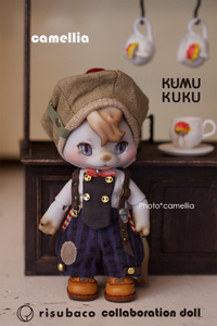 【展示品】kumukuku "Xass" corb.camellia カスタムドール