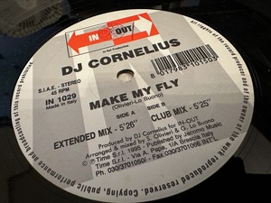 12”★DJ Cornelius / Make My Fly / ユーロ・テクノ！