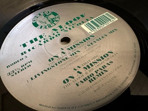 12”★The Aloof Featuring Ricardo Nicolia / On A Mission / プログレッシブ・ハウス・クラシック！