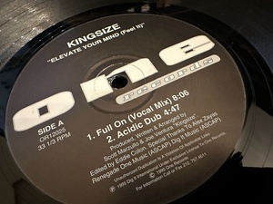 12”★Kingsize / Elevate Your Mind (Feel It) / ハウス・クラシック！