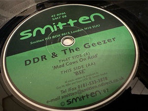 12”★DDR & The Geezer / Mad Cows On Acid / BSE / アシッド・テクノ！