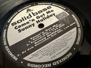 12”★Solid Base / Come'n Get Me / Sunny Holiday / ユーロ・ヴォーカル・ハウス / R&B！