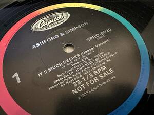 12”★Ashford & Simpson / It's Much Deeper / ダンス・クラシック！