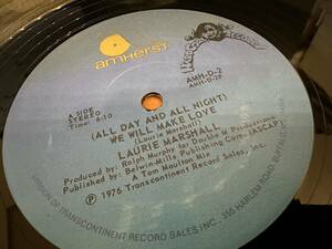 12”★Laurie Marshall / (All Day And All Night) We Will Make Love / ダンス・クラシック！