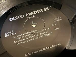 12”★Disco Madness Vol 2 / Armenta / I Wanna Be With You / Jenny Burton / Bad Habits / Jaki Graham / Breaking Away