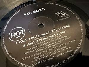 12”★YO! BOTS / I Got It (The Mixes) / Albert Cabrera / ヴォーカル・ハウス・クラシック！