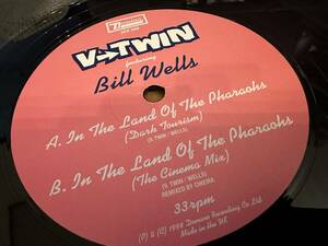 12”★V-Twin Featuring Bill Wells / In The Land Of The Pharaohs / ダウンテンポ / Leftfield！