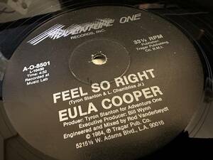 12”★Eula Cooper / Feel So Right / You're The Best / ディスコ・ブギー！