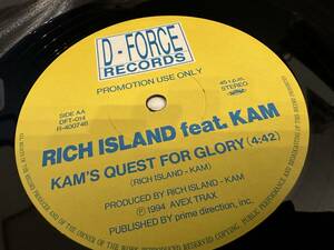 12”★You Don't Want None!! / Kam's Quest For Glory / ユーロ・ハウス / テクノ！D.J. Turbo / Rich Island