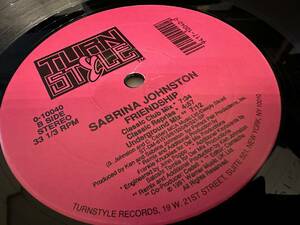 12”★Sabrina Johnston / Friendship / Frankie Knuckles / Band Of Gypsies / Ken Johnston / ヴォーカル・ハウス・クラシック！