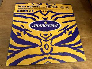 12”★David Morales Presents The Face / Needin' U II / ディスコ・ヴォーカル・ハウス！