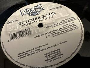 12”★Butcher & Son / Free My Soul E.P. / ハード・トランス！