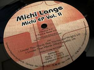 12”★Michi Lange / Michi EP Vol. II / ディープ・ヴォーカル・ハウス！