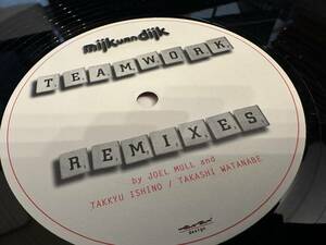 12”★Mijk Van Dijk / Teamwork (Remixes) テック・ハウス / ミニマル！Joel Mull / 石野卓球