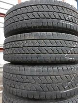 送料無料　スタッドレス　205/70R16　BS　W979　22年　三菱キャンター　ふそう　新車外しXAC16×5.5K　115-8　5穴　美品　6本セット_画像7