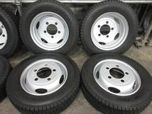 送料無料　スタッドレス　205/70R17.5　BS　W979　21～22年　ダイナ　トヨエース　デュトロ　DF2D17.5×5.25　5穴　両面再塗装　6本セット_画像2