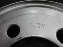 送料無料　スタッドレス　205/70R17.5　BS　W979　21～22年　ダイナ　トヨエース　デュトロ　DF2D17.5×5.25　5穴　両面再塗装　6本セット_画像4