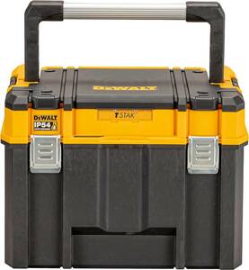 デウォルト(DeWALT) TSTAK オーガナイザー付き ラージボックス 工具箱 収納ケース ツールボックス 持ち運びやすい