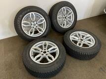 中古 スタッドレスタイヤ 4本セット ブリヂストン ブリザック DM-V2 225/65R17 17インチ 2018年 7.5J＋27 5H112 BMW X3 X4 等_画像1