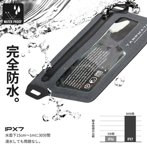 CHONMAGE FISHING 完全防水バッグ IPX7 タープメイト S 防水バッグ ウォータープルーフ 小物入れ キャンプ アウトドア フィッシング 災害の画像9