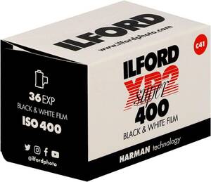 ILFORD　XP2　SUPER400　35㎜36枚撮り　カラー現像できるモノクロフィルム　1本から