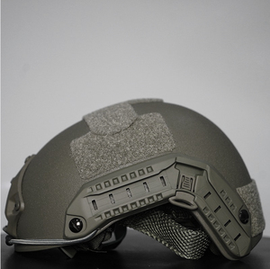 JJW社 FAST BALLISTIC MARITIME HELMET FG マリタイム 防弾ヘルメット フローセント グレー PE製・ケブラー製 NIJ規格 III-A