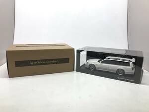 【7209】ミニカー Nissan STAGEA 260RS WGNC34 パールホワイト ステージア 1/18スケール イグニッションモデル 中古品