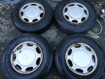 ●5687 4穴マルチ イボ付 ほぼ新品 ブリヂストン VRX3 165/80R13 4本 2021年製_画像6