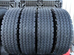 ●5844 冬 美品8分山 ブリヂストン W900 225/80R17.5 123/122L 4本 2022年製