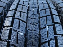 ◎5921 イボ付10分山 DUNLOP WINTER MAXX SJ8 215/70R16 4本 2016年製_画像6