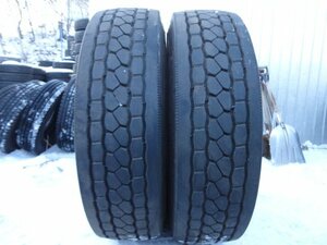 ●5944 ミックス イボ付10分山 ブリヂストン エコピア M801 295/80R22.5 153/150J 2本 2023年製