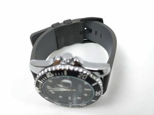 腕時計バンド 22mm 交換ストラップ レザー 本革 クイックリリース グレーX黒