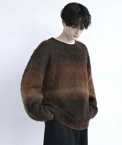 EPIC エピック Border Gradation Mohair Knit ボーダー グラデーション モヘア ニット / YOKE stein