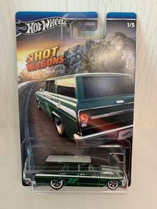 ホットウィール Hot Wheels テーマオート モーティブ HOT WAGON ホットワゴン '64 CHEVY NOVA WAGON '64 シェビーノバ ワゴン（エラー品）