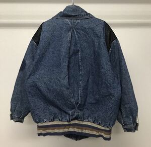 80s VINTAGE MISSONI SPORT DENIM JACKET ミッソーニ スポーツ デニムジャケット センタープリーツ ビンテージ イタリア製