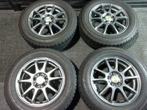 ★激安!★Claire 15インチ 6J+45 5穴 PCD100 スタッドレス ヨコハマ アイスガード 195/65R15 91Q 4本 プリウス カローラ 等 / Q12-754_画像1