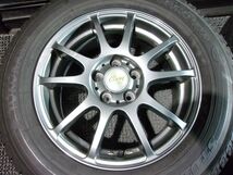 ★激安!★Claire 15インチ 6J+45 5穴 PCD100 スタッドレス ヨコハマ アイスガード 195/65R15 91Q 4本 プリウス カローラ 等 / Q12-754_画像2