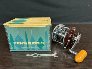 FSA-00242-47 ジャンク品 PENN ペン SUPER PEER No.309 箱付 両軸リール 船リール OLD