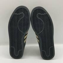 【27.5cm】 adidas superstar black snake アディダス スーパースター ブラック スネーク メンズ スニーカー (672724) F185_画像6