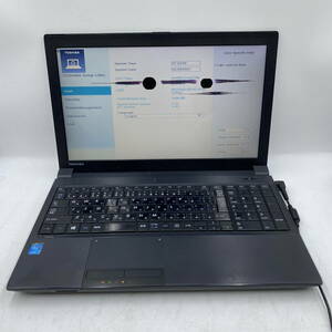 TOSHIBA ノートパソコン B554 CPU:i3-4100M ジャンクZ1253