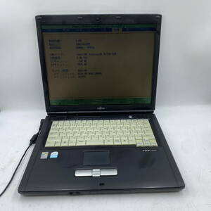 FUJITSU ノートパソコン FMV-C8230 CPU:Celeron（R)　M　CPU　410 ジャンクZ1269