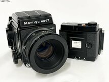 ★美品★ シャッターOK◎ Mamiya マミヤ RB67 PRO SD K/L 1:3.5 f=127mm L 中判 カメラ 6×8 120/220フィルムホルダー 現状品 14977O5-8_画像1