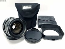 ★smc PENTAX 67 1:4.5 75mm ペンタックス 中判カメラ レンズ ソフトケース PH-SA 82mm フード 8401M15._画像1