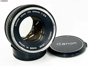 ★Canon キャノン FD 100mm 1:2.8 一眼レフ カメラ レンズ 14999O5-7