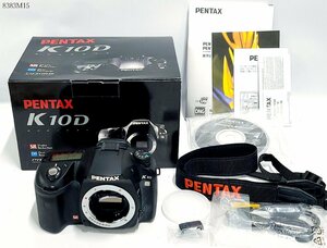★通電OK◎ PENTAX ペンタックス K10D 一眼レフ デジタルカメラ ボディ 元箱付き 8383M15-5